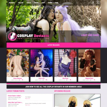 Cosplay Deviants official adult website with porn videos