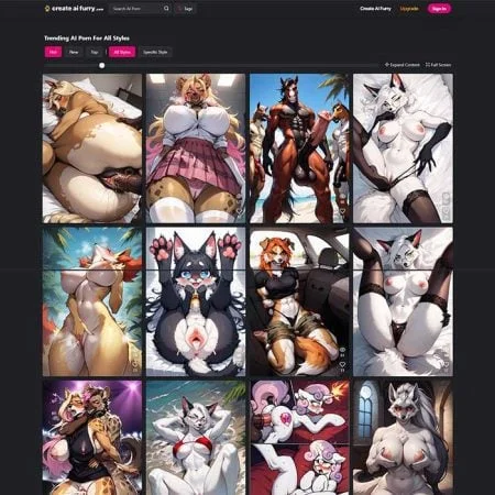 CreateAIFurry official adult website with porn videos