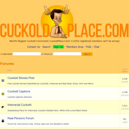 CuckoldPlace official adult website with porn videos