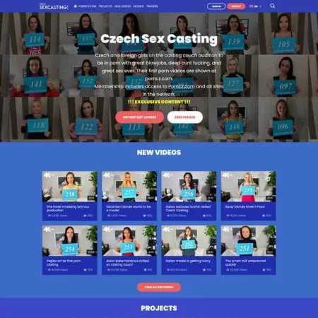Czech Sex Casting official adult website with porn videos