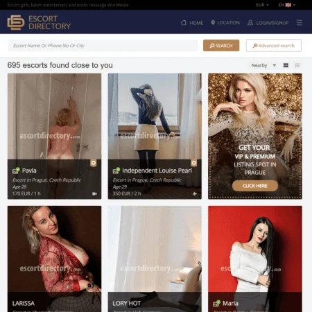 Escort Directory official adult website with porn videos