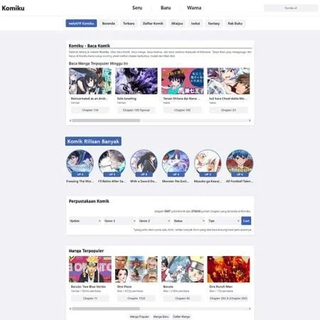 Komiku official adult website with porn videos