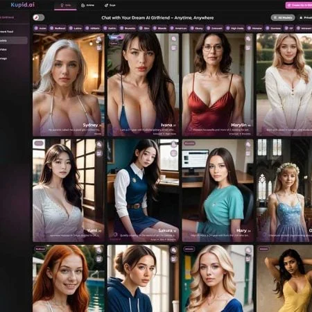 Kupid AI official adult website with porn videos