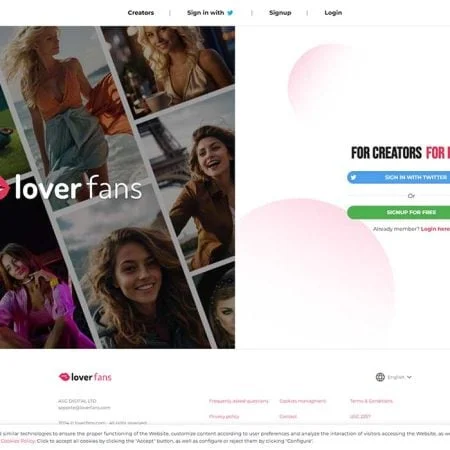 LoverFans official adult website with porn videos