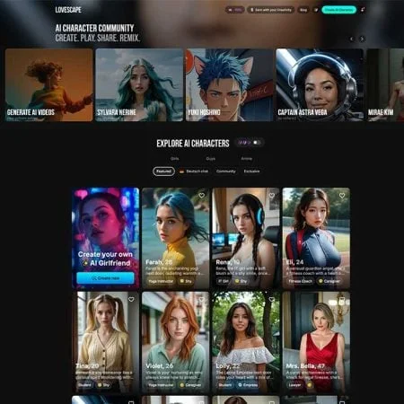 Lovescape official adult website with porn videos