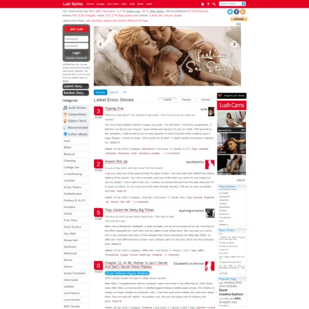 LushStories screenshot
