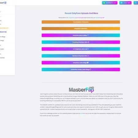 MasterFap official adult website with porn videos