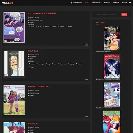 Mult34 official adult website with porn videos