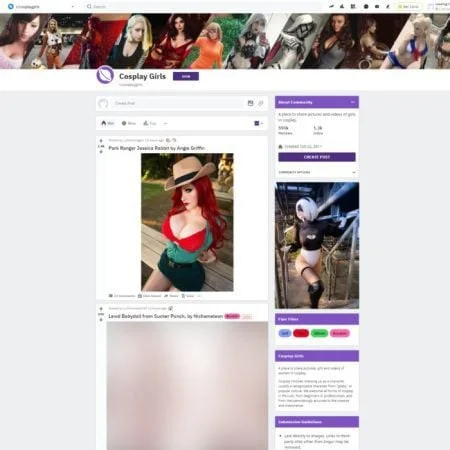 r/CosplayGirls screenshot