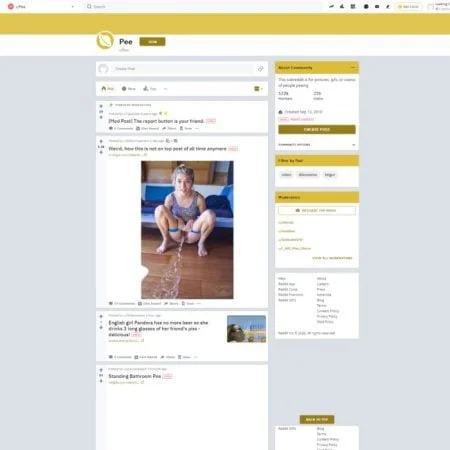 Reddit Pee official adult website with porn videos