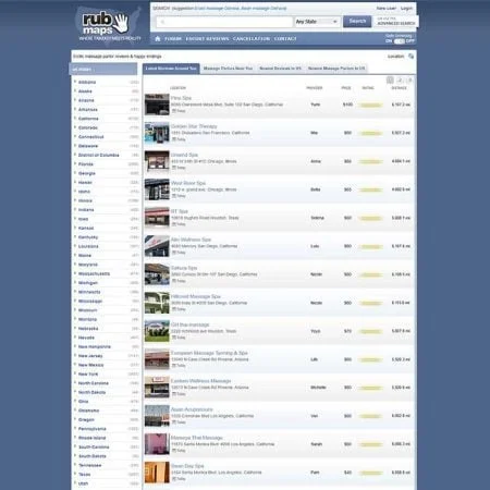 RubMaps official adult website with porn videos