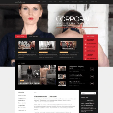 Sado Ladies official adult website with porn videos