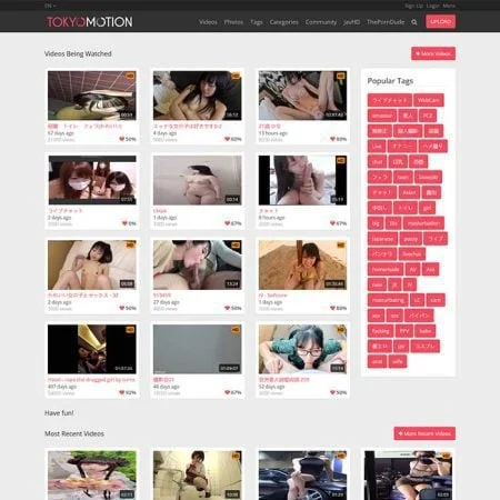 TokyoMotion official adult website with porn videos