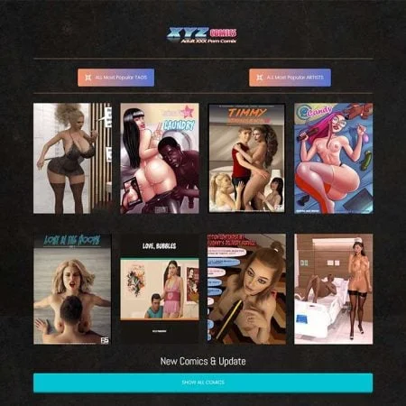 XYZComics official adult website with porn videos