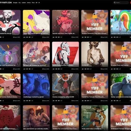 YiffParty official adult website with porn videos